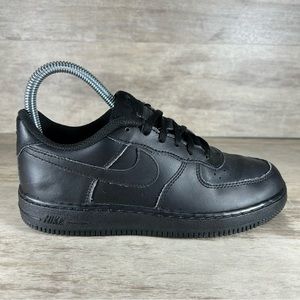 Nike Air Force 1 LE Sneaker Black Youth 3 Little Boy